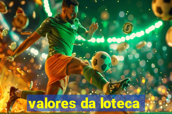 valores da loteca