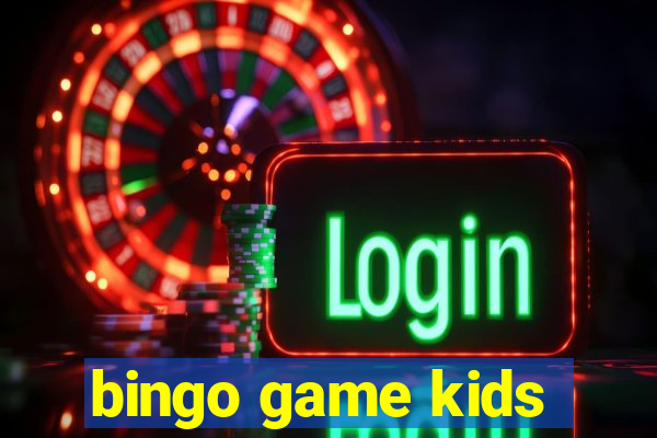 bingo game kids