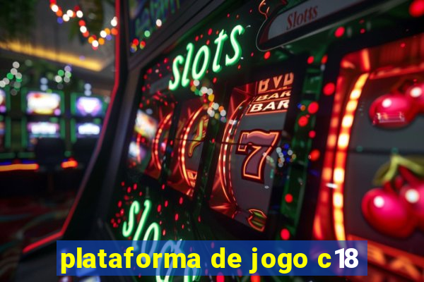 plataforma de jogo c18