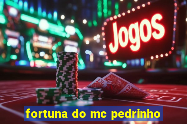 fortuna do mc pedrinho