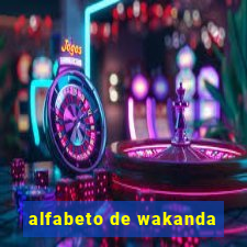 alfabeto de wakanda