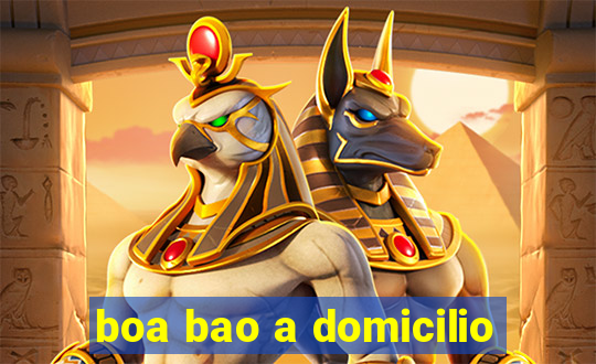 boa bao a domicilio