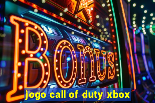 jogo call of duty xbox