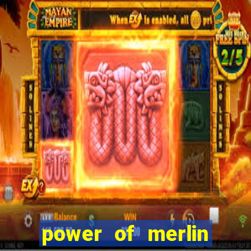 power of merlin megaways slot