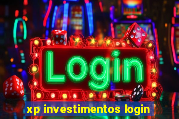 xp investimentos login