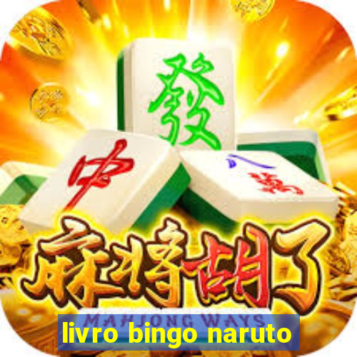 livro bingo naruto