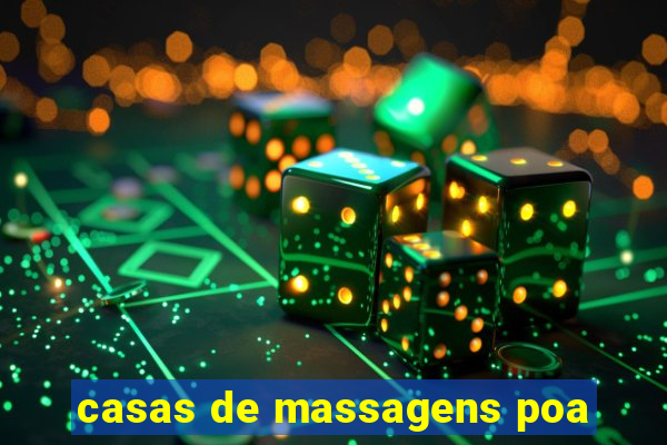 casas de massagens poa