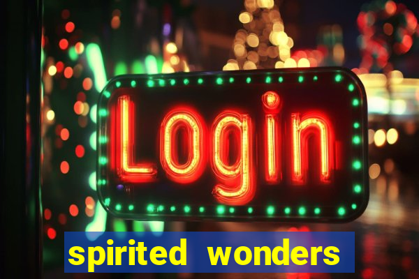 spirited wonders slot demo