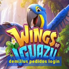 demillus pedidos login