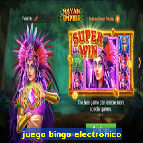 juego bingo electronico