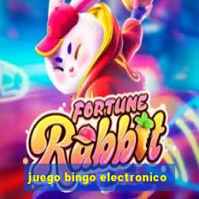 juego bingo electronico