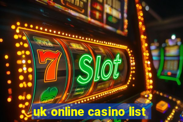 uk online casino list