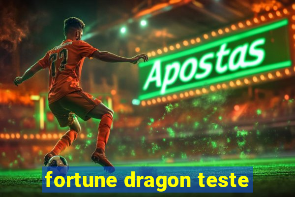 fortune dragon teste