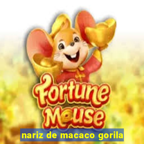 nariz de macaco gorila