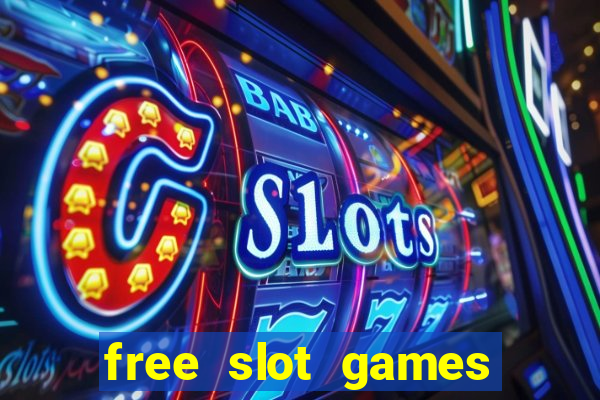 free slot games real money