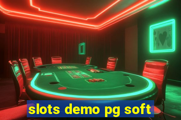 slots demo pg soft