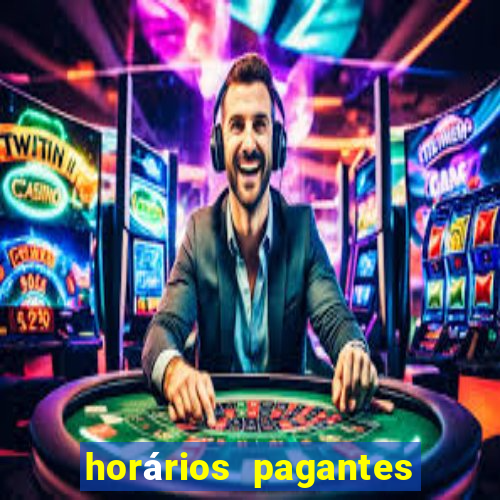 horários pagantes pg soft