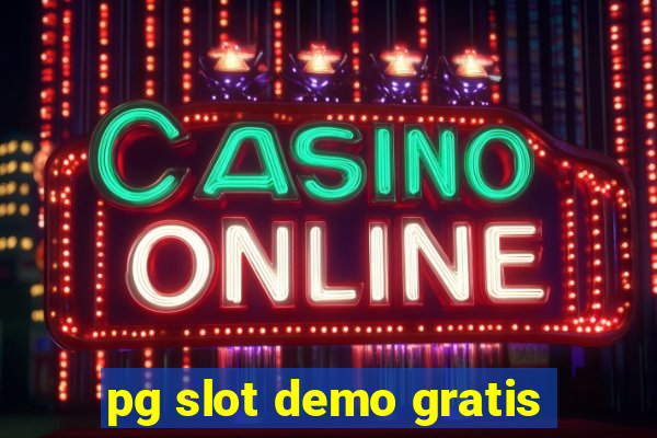 pg slot demo gratis