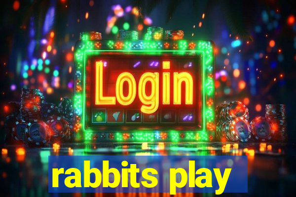 rabbits play