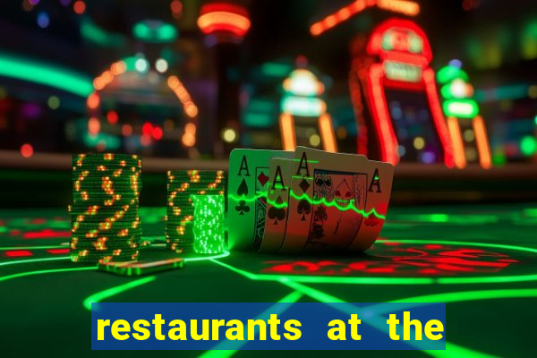 restaurants at the venetian casino