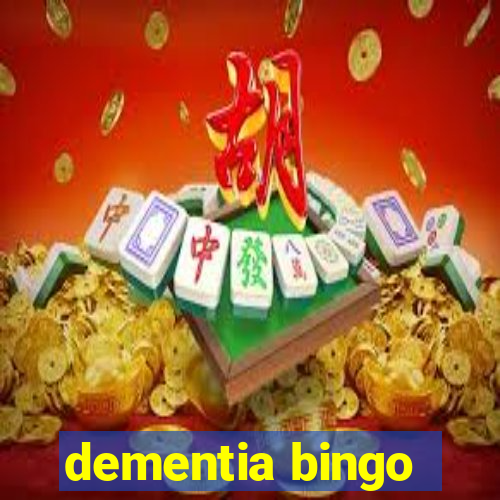 dementia bingo