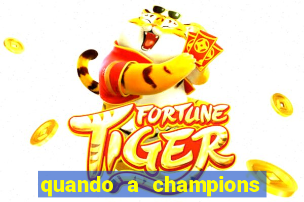 quando a champions foi criada