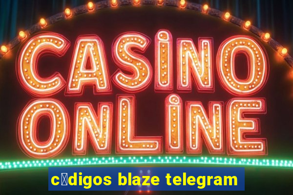 c贸digos blaze telegram