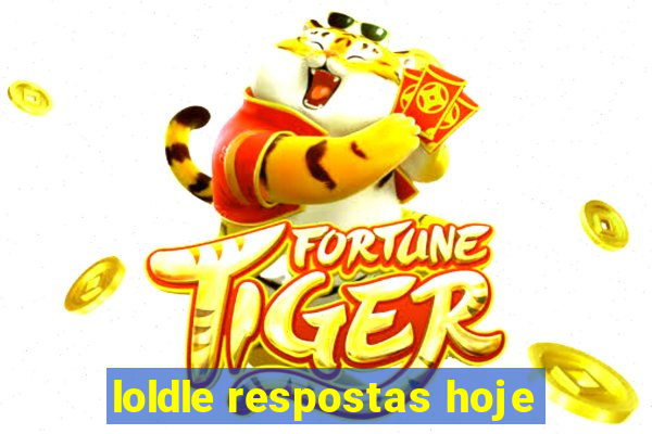 loldle respostas hoje