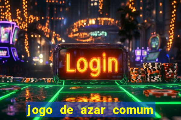 jogo de azar comum em cassinos