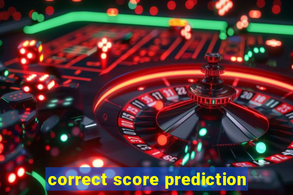 correct score prediction