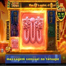 massagem sensual no tatuape