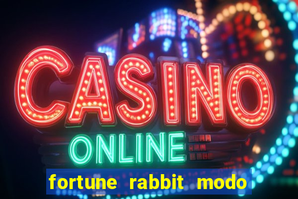 fortune rabbit modo demo Informational