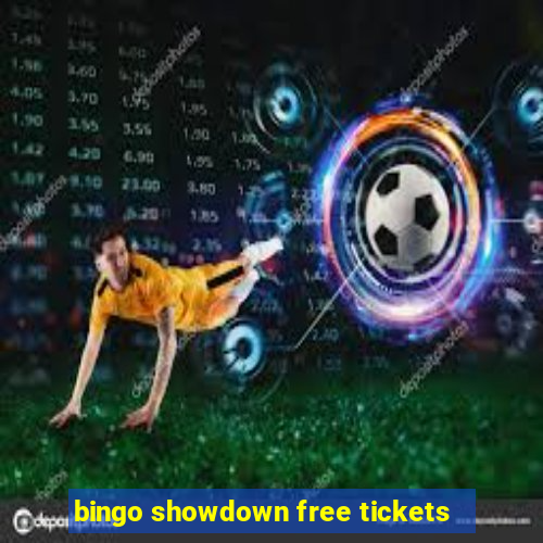 bingo showdown free tickets