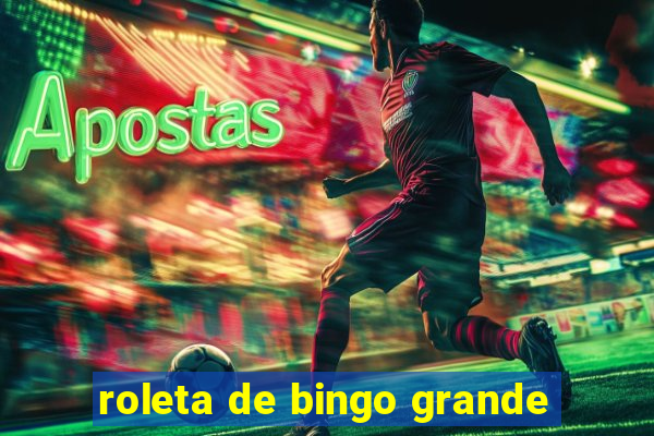 roleta de bingo grande