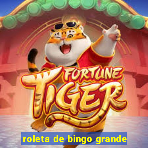 roleta de bingo grande