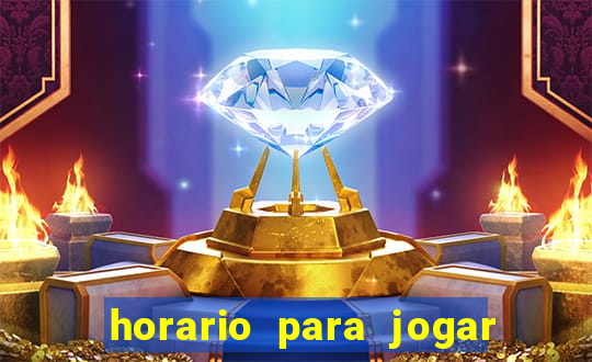 horario para jogar fortune tiger hoje