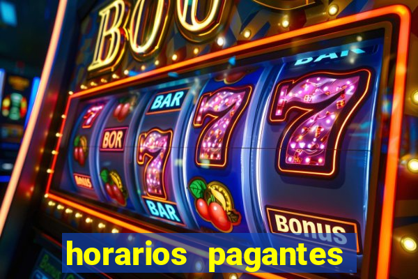 horarios pagantes slots pg