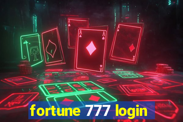 fortune 777 login