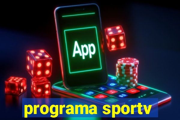 programa sportv