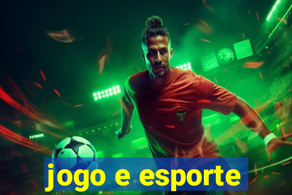 jogo e esporte