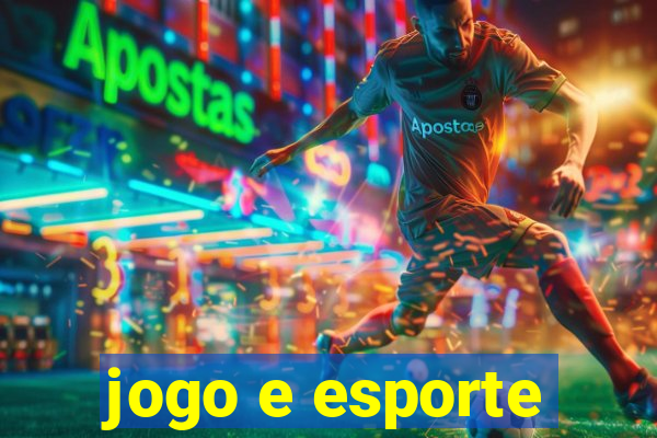 jogo e esporte