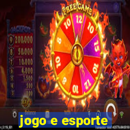 jogo e esporte