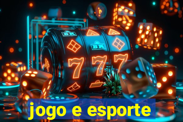 jogo e esporte