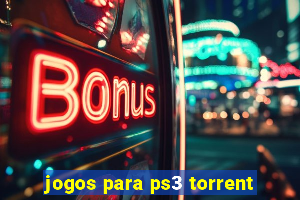 jogos para ps3 torrent