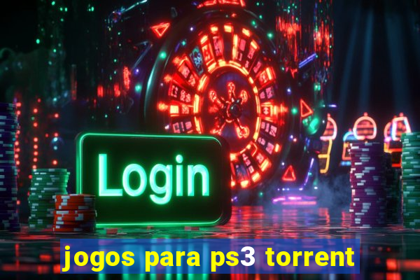 jogos para ps3 torrent