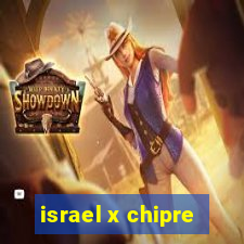 israel x chipre