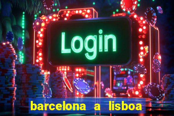 barcelona a lisboa de trem