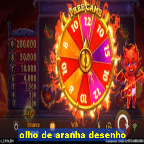 olho de aranha desenho