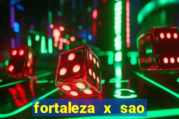 fortaleza x sao paulo palpite