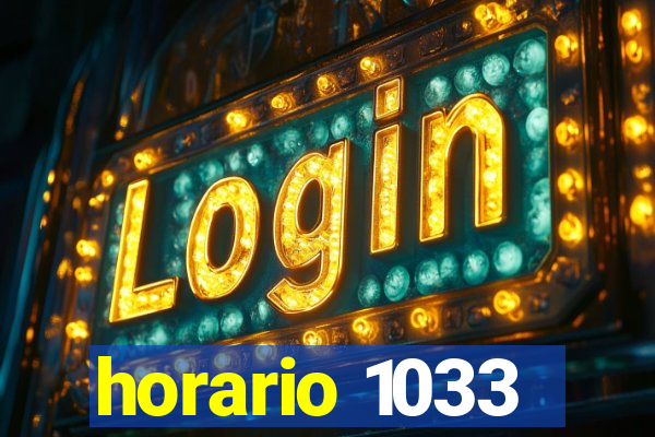 horario 1033